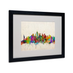 Michael Tompsett // New York Skyline // Matted Framed