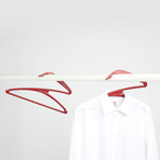 Gazel Clothing Hanger // Set of 3 // Red