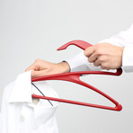 Gazel Clothing Hanger // Set of 3 // Red