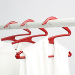 Gazel Clothing Hanger // Set of 3 // Red