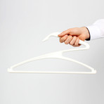 Gazel Clothing Hanger // Set of 3 // White