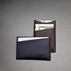 Dash Wallet // TRIM Saffiano Wallet // Navy