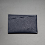 Dash Wallet // TRIM Saffiano Wallet // Navy