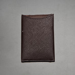 Dash Wallet // TRIM Saffiano Wallet // Espresso