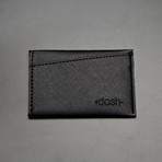 TRIM Saffiano Wallet // Black