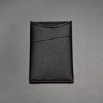 TRIM Saffiano Wallet // Black