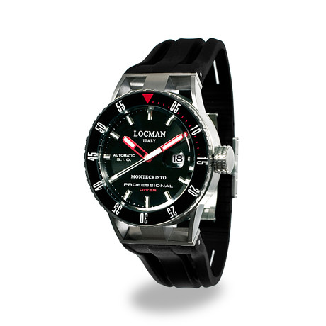 Montecristo Professional Automatic  // Black + Red (Black Strap)