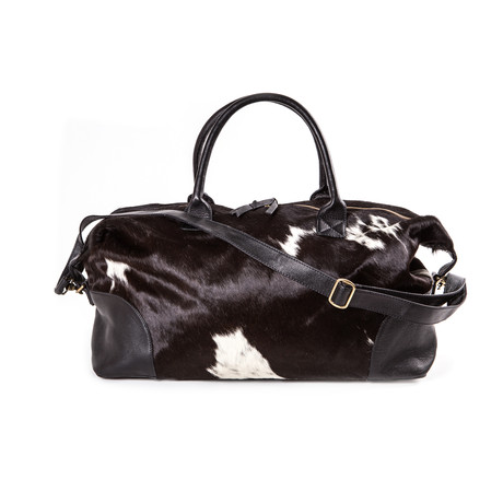 Cowhide Leather Weekender  // Harley 2