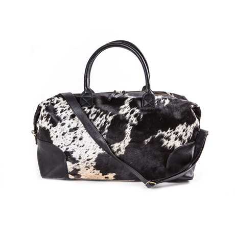Cowhide Leather Weekender // Harley 4