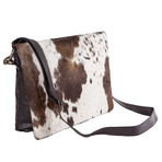 Cowhide Leather Messenger Bag  // Lewis 2