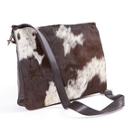 Cowhide Leather Messenger Bag  // Odell 2