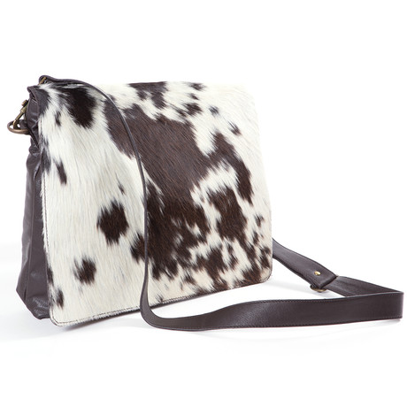Cowhide Leather Messenger Bag  // Fritz 2