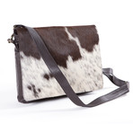 Cowhide Leather Messenger Bag  // David 2