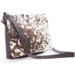 Cowhide Leather Messenger Bag  // Francis 2