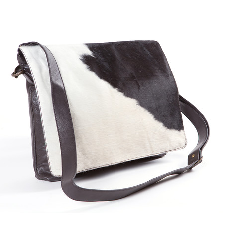 Cowhide Leather Messenger Bag  // Oscar 2