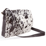 Cowhide Leather Messenger Bag  // Casey 2