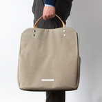 R Tote 110 // Wax Chambray (Beige)