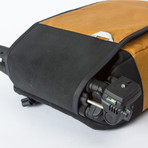 Urban Explorer Backpack 302 // Waxed Kodra Nylon // Large (Mustard)