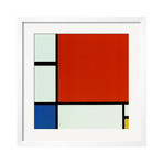 Composition with Red Blue Yellow (SOHO Black)