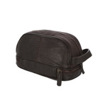 Rydal Pebbled Hide Wash Bag