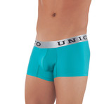 Short Boxer Satelite // Matte Turquoise (S: 27"-28" Waist)