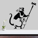 Banksy Rat Painter