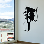 Banksy Exploding Monkey