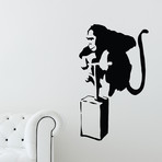 Banksy Exploding Monkey