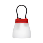 SunBell Solar Lamp and Phone Charger // Red