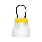 SunBell Solar Lamp and Phone Charger // Yellow