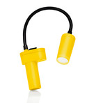 SunBell Solar Lamp and Phone Charger // Yellow