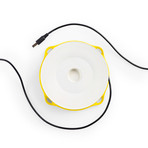 SunBell Solar Lamp and Phone Charger // Yellow