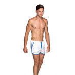 Base Swim Short // White (XS)