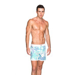 Surf Swim Short // White (XS)