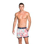 Surf Swim Short // Red Navy (XS)