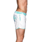 Harbour Swim Short // White (XS)