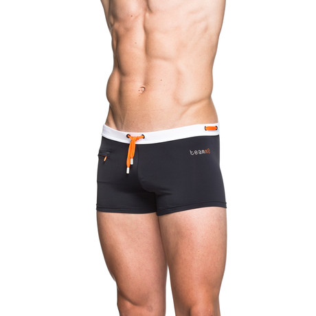 Double Dash Swim Trunk // Navy (XS)