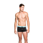 Double Dash Swim Trunk // Black (XS)