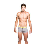 Double Dash Swim Trunk // Gunmetal (XS)