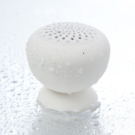 Rebel Water-Resistant Speaker // White