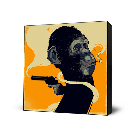 Gun Monkey (24"L x 24"H)