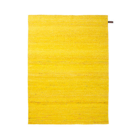 Silk Rug // Yellow (2' 6" x 6' 5")