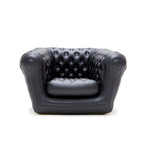 Chester Lounge Armchair // Black