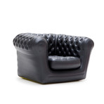 Chester Lounge Armchair // Black