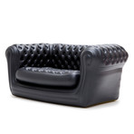 Chester Lounge Loveseat // Black