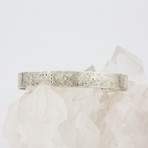 Braille Cuff // Sterling Silver // Small (Strength)