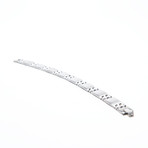 Polished Flat Link Bracelet