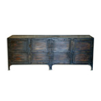 Industrial Metal TV Cabinet