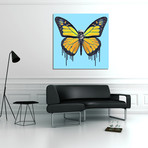 Dripping Wings Blue (12" x 12”)