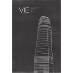 VIE Tower // Vienna (Print 18"L x 12"W)